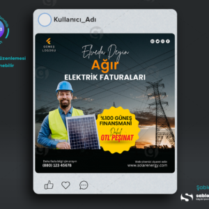 Instagram’da Güneş Paneli Pazarlaması İçin Kreatif Tasarımlar
