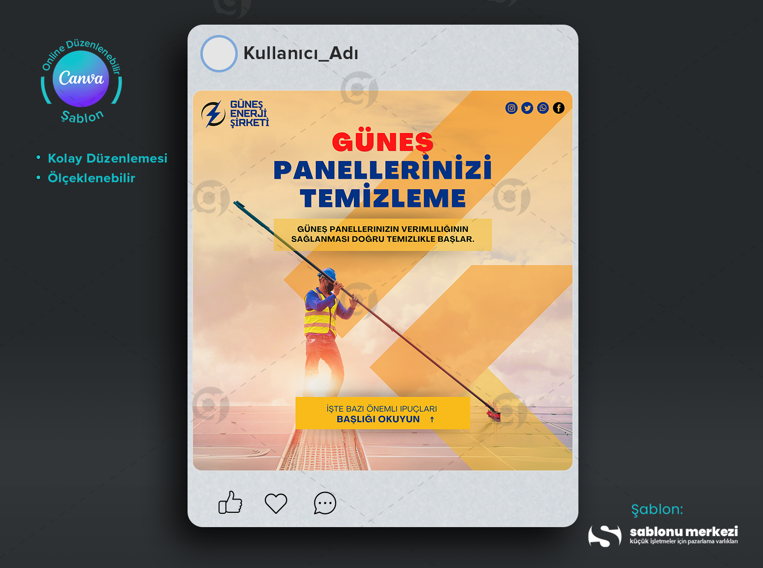 Gunes Enerjisi Facebook Reklam Gonderisi Tasarimlari.png