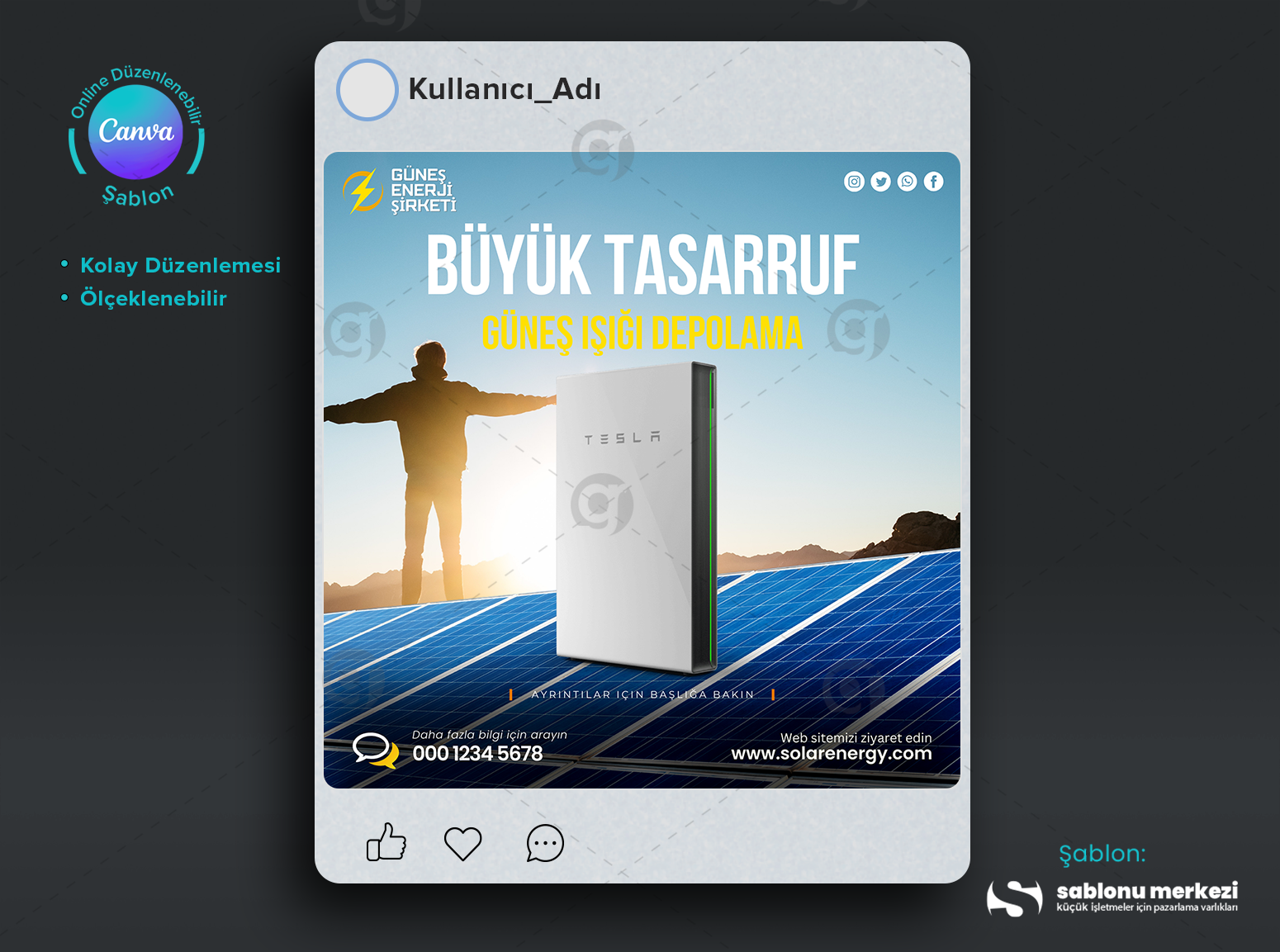Gunes Enerjisi Sirketleri Icin Kreatif Sosyal Medya Tasarim Paketleri.png